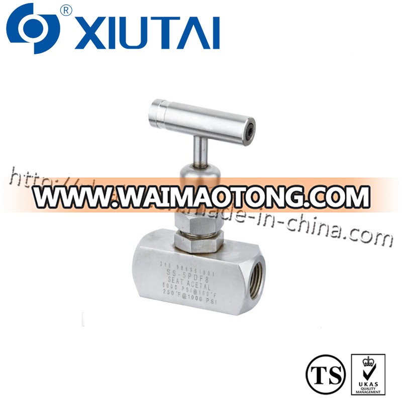 Staintell Steel Bar Stock Globe Type Needle Valve