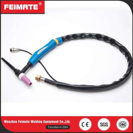 Feimate China Supplier Wp17 Series Whole TIG Welding Torch with Blue Handle