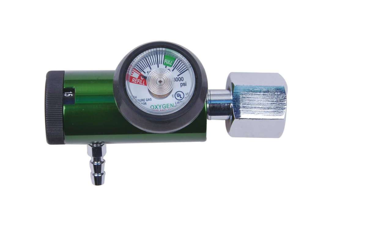 European Type Oxygen Pressure Regulator